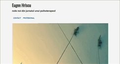 Desktop Screenshot of eugenhriscu.ro