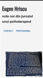 Mobile Screenshot of eugenhriscu.ro